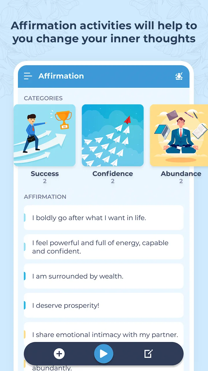 Affirmations - Self Motivation | Indus Appstore | Screenshot