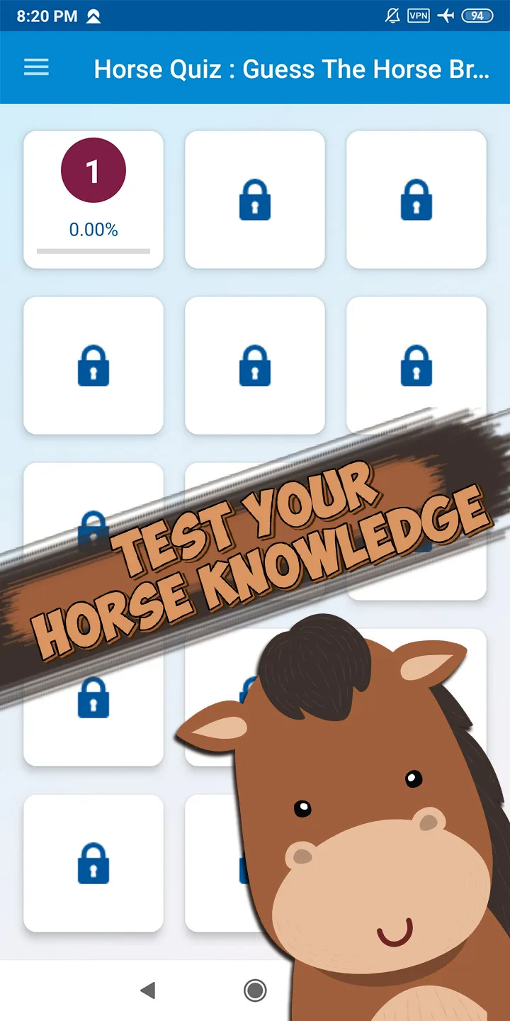 Guess the horse breed | Indus Appstore | Screenshot