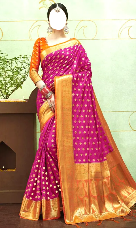 Pattu Sarees Photo Suit | Indus Appstore | Screenshot