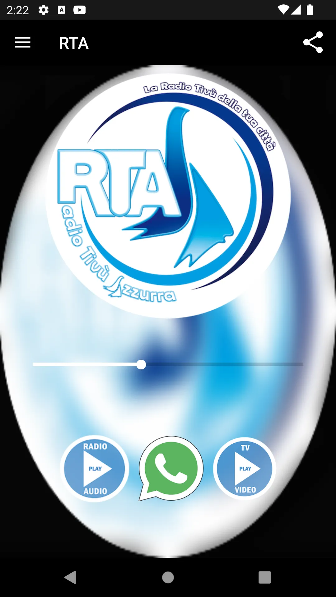 RTA – Radio Tivù Azzurra | Indus Appstore | Screenshot