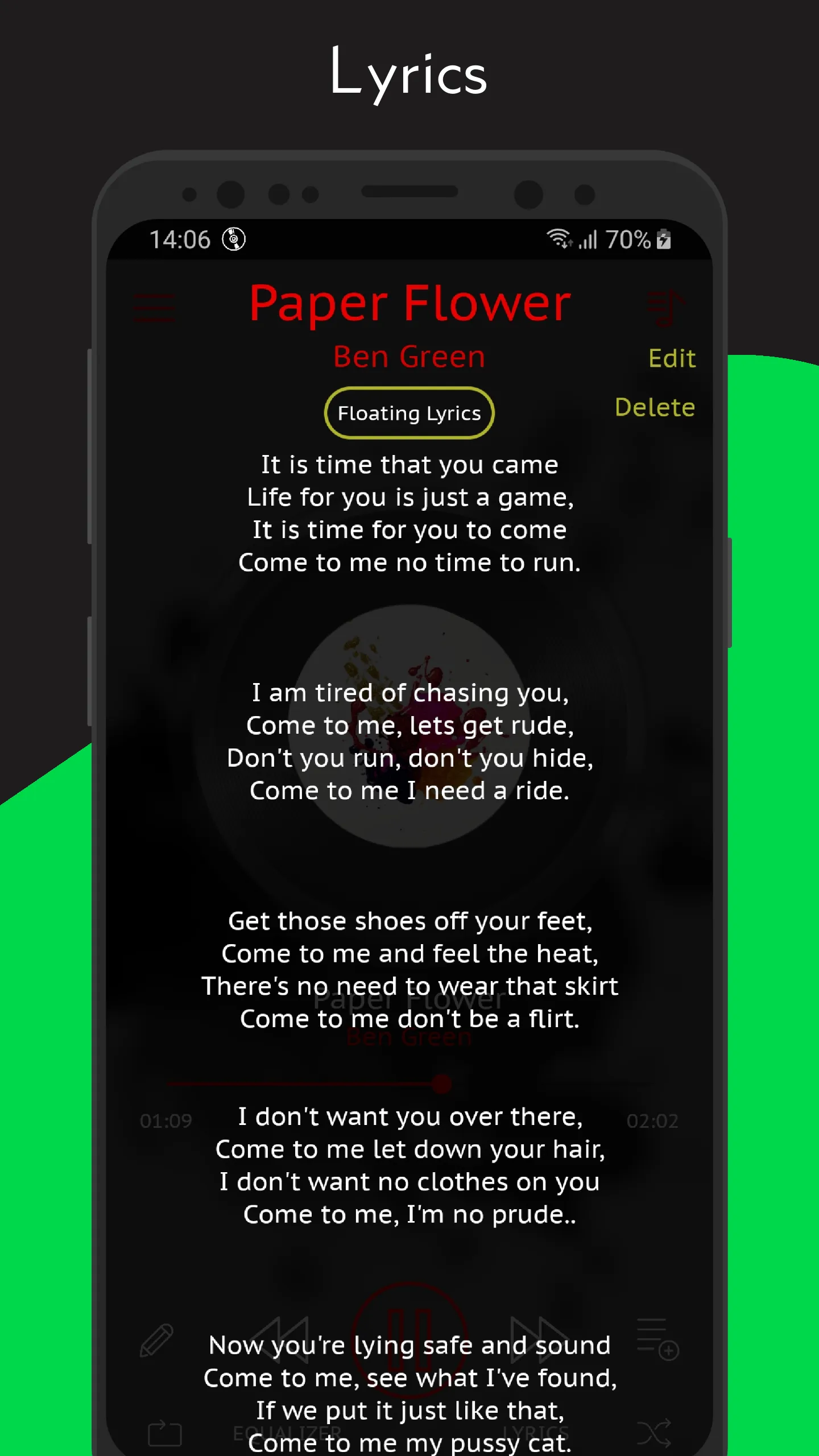 Crimson Music Player | Indus Appstore | Screenshot