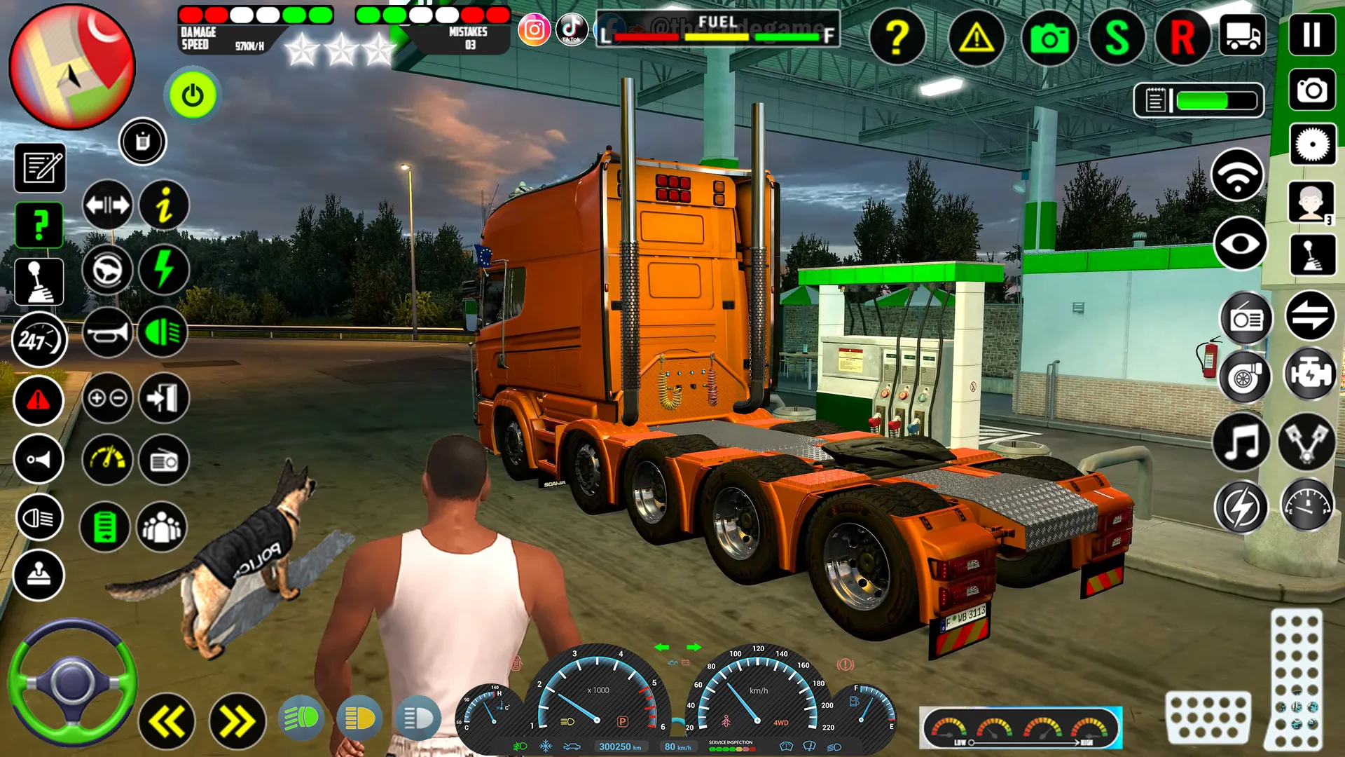 US Truck Driving 3D Truck Game | Indus Appstore | Screenshot