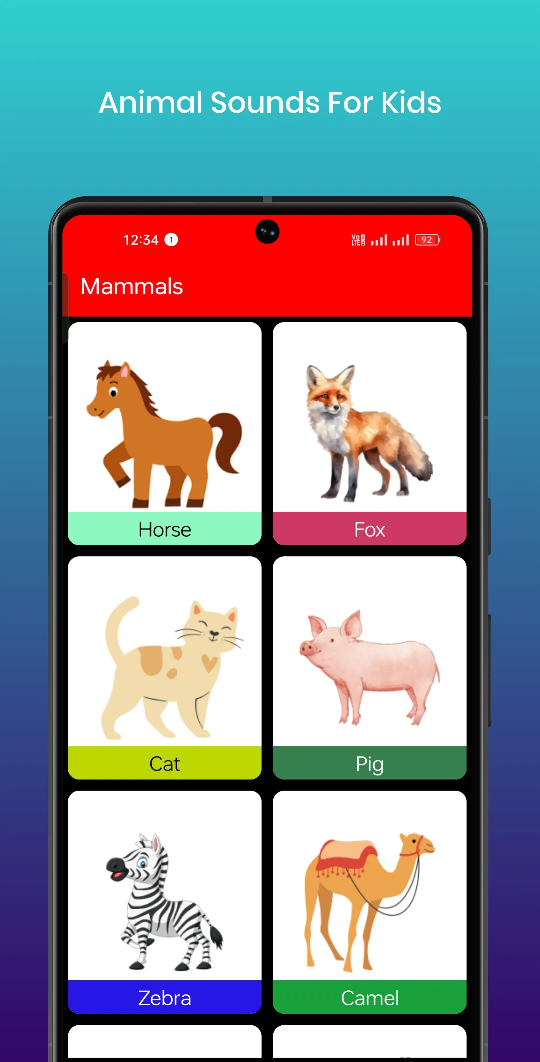 Animal Sounds For Kids | Indus Appstore | Screenshot