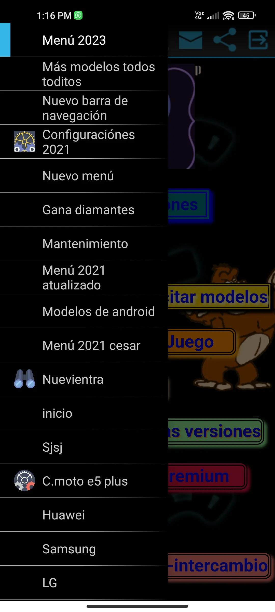 Configuraciónes fr33 fir3 2023 | Indus Appstore | Screenshot