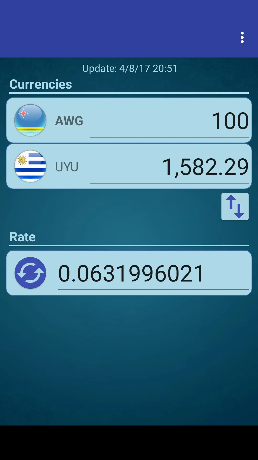 UYU Peso x Aruban Florin | Indus Appstore | Screenshot