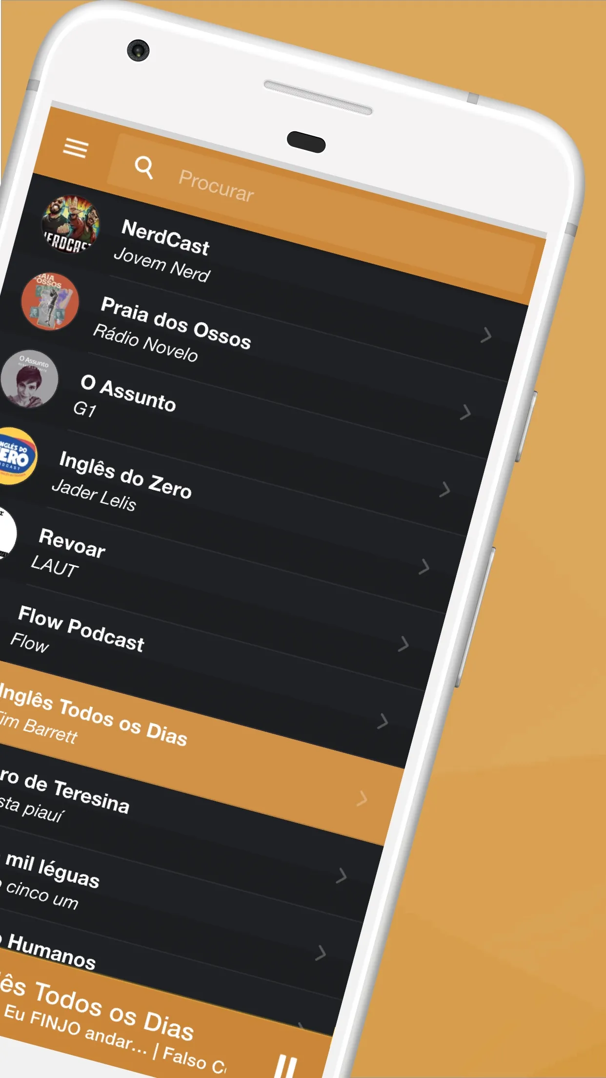 Podcast Brasil | Indus Appstore | Screenshot