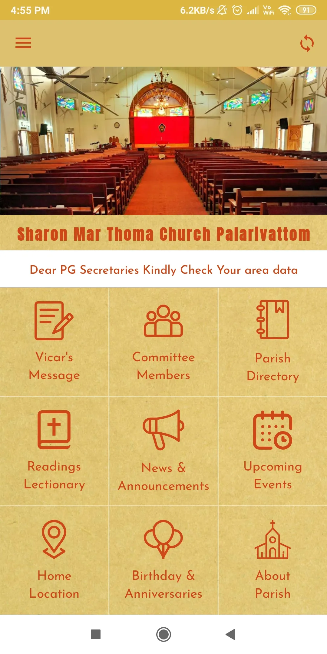 Sharon Mar Thoma Church | Indus Appstore | Screenshot