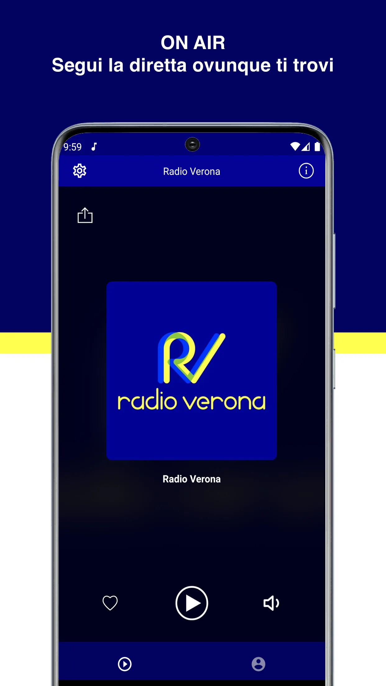 Radio Verona | Indus Appstore | Screenshot