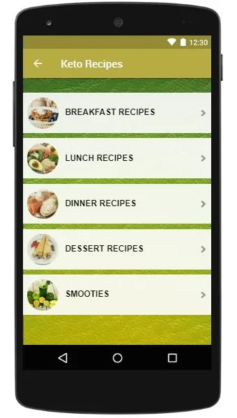 Keto Diet Recipes | Indus Appstore | Screenshot