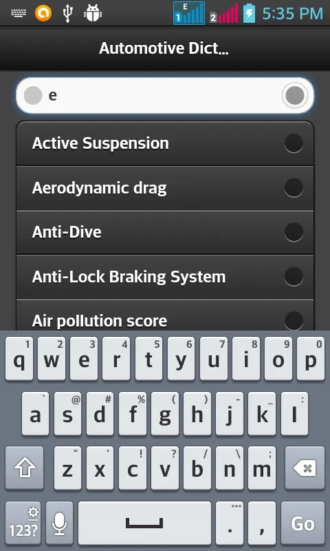 Automotive Dictionary | Indus Appstore | Screenshot