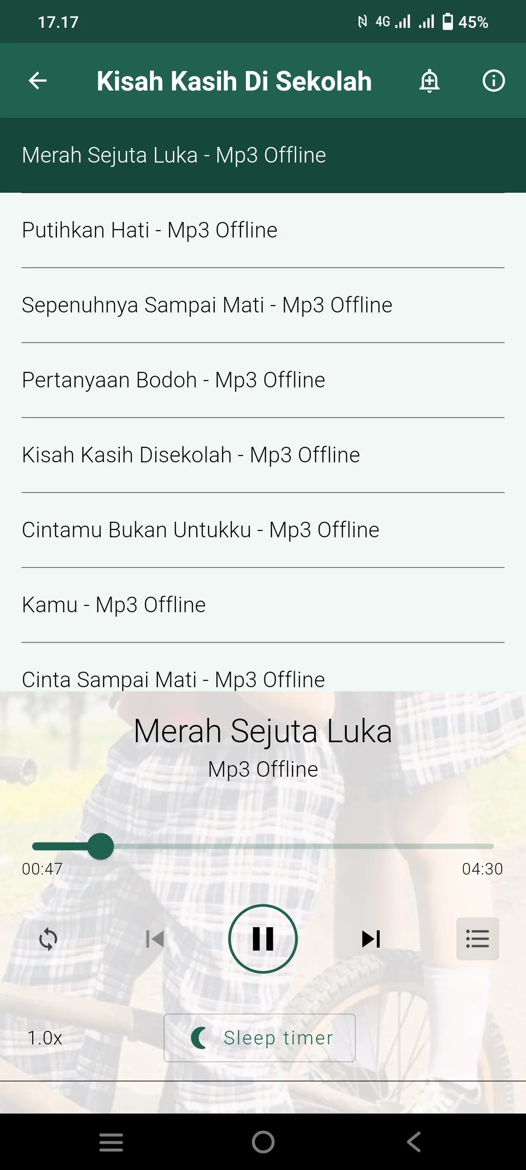 Sayang ost Dari Jendela SMP | Indus Appstore | Screenshot