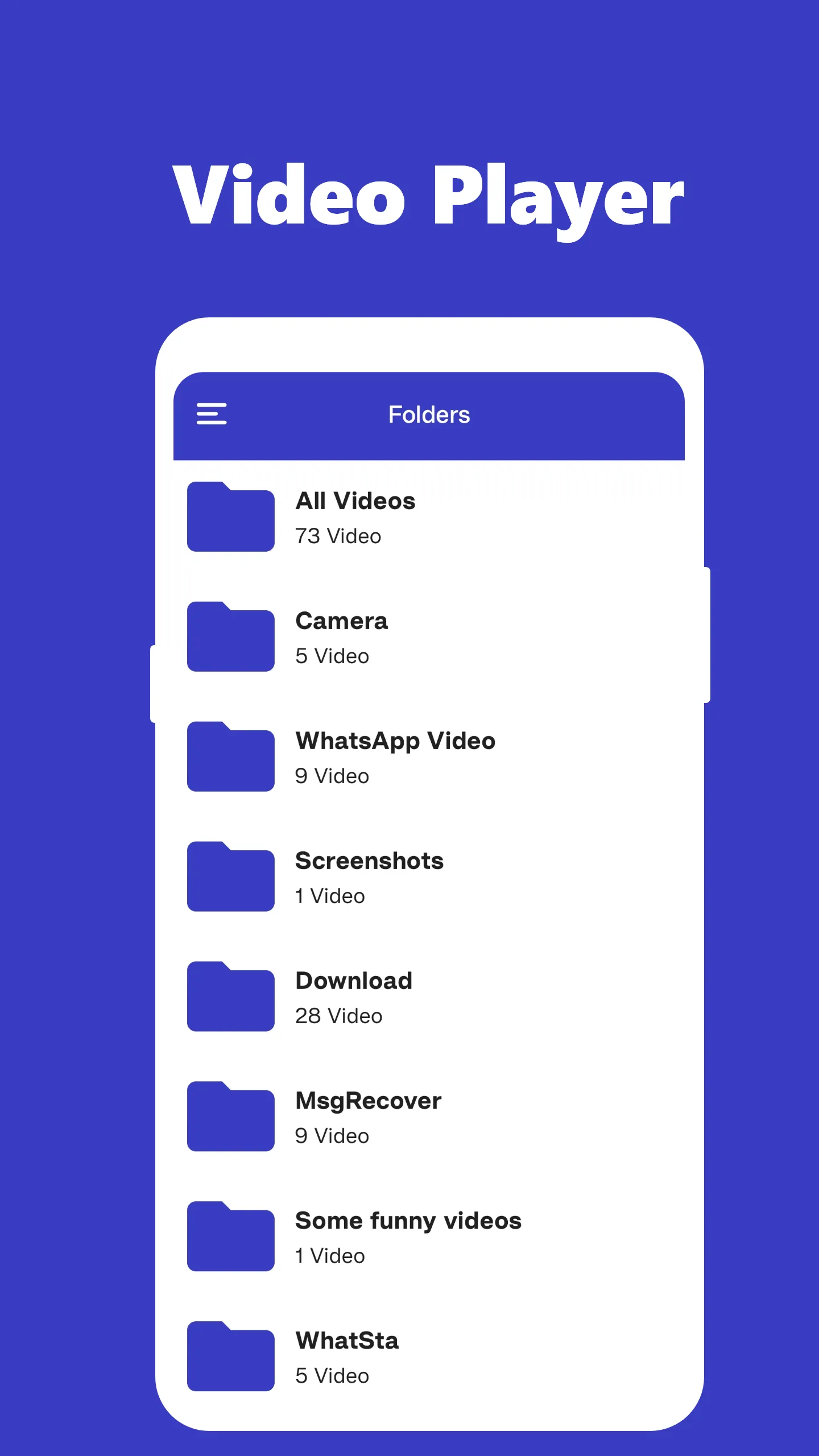 Video Player Subtitle Support | Indus Appstore | Screenshot