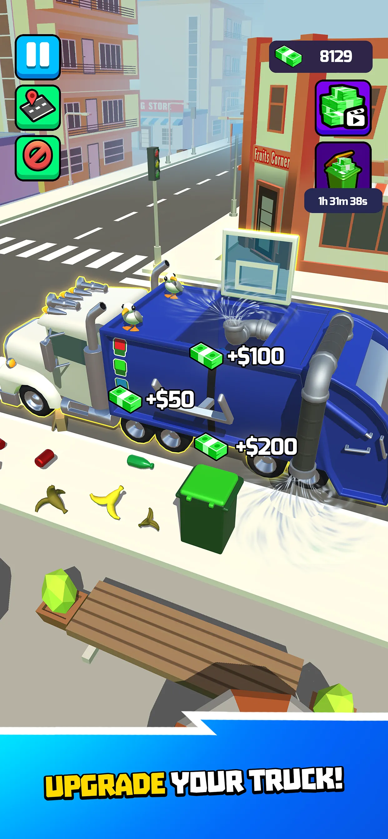 Garbage Truck 3D!!! | Indus Appstore | Screenshot