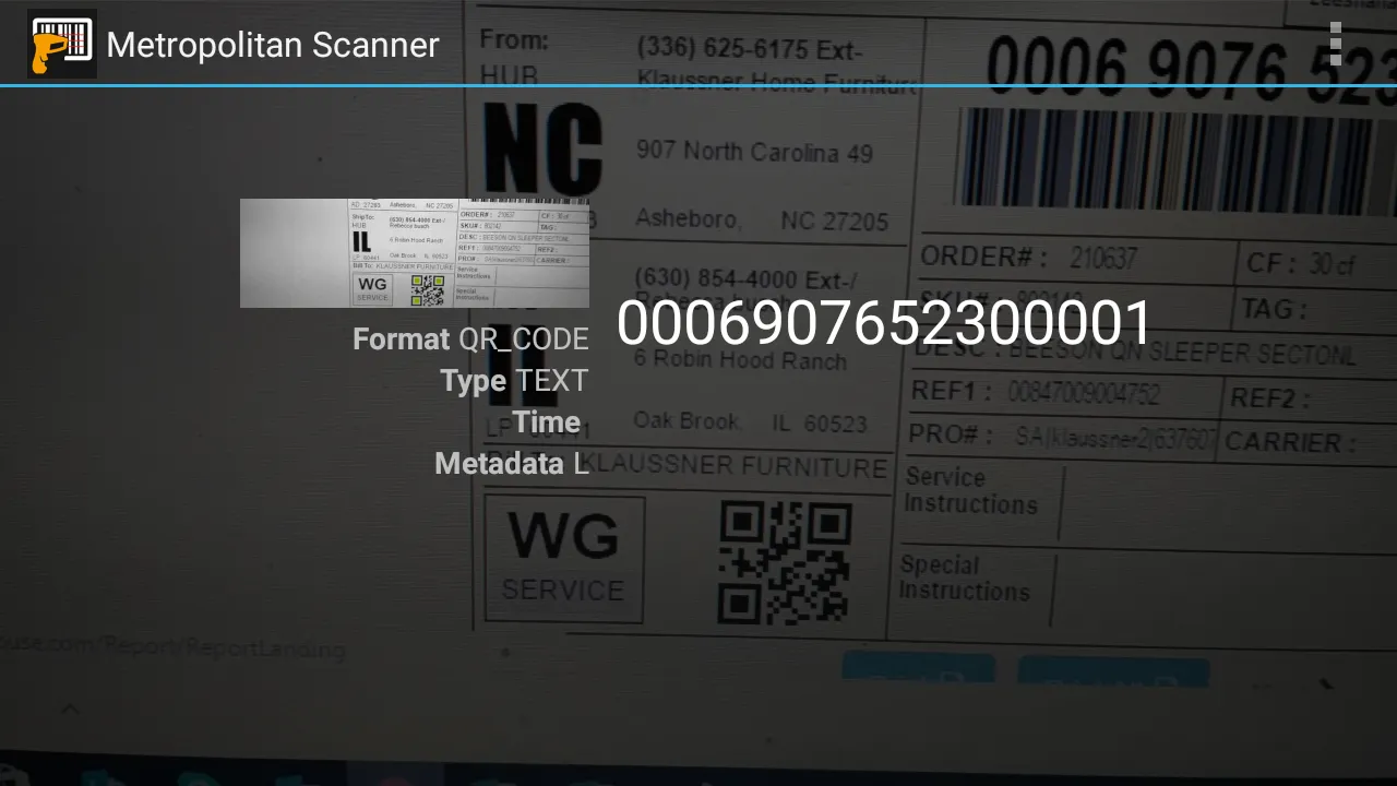 Metropolitan Scanner | Indus Appstore | Screenshot