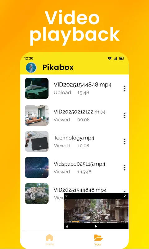 Pikabox: Cloud Space & Live TV | Indus Appstore | Screenshot