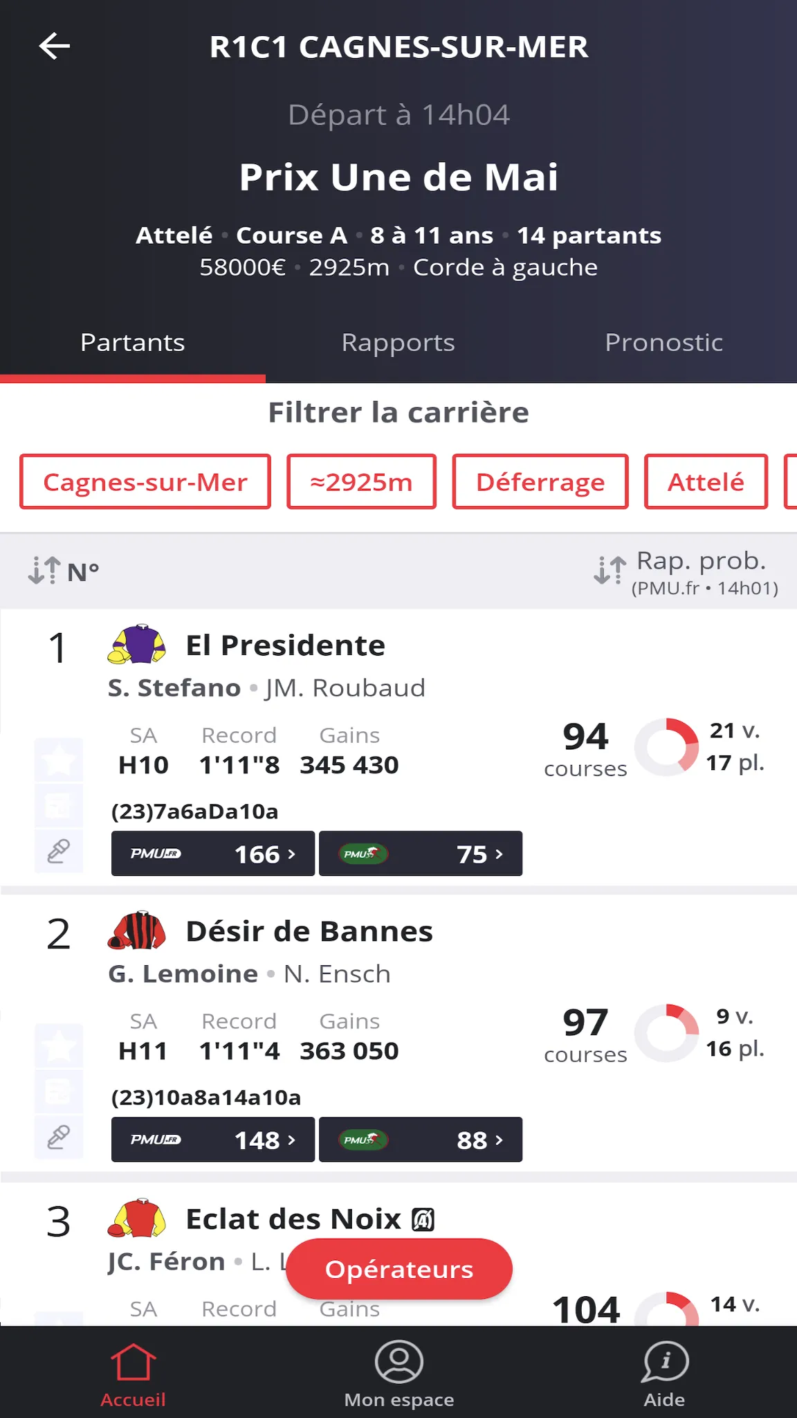 Paris Turf: Pronostics PMU | Indus Appstore | Screenshot