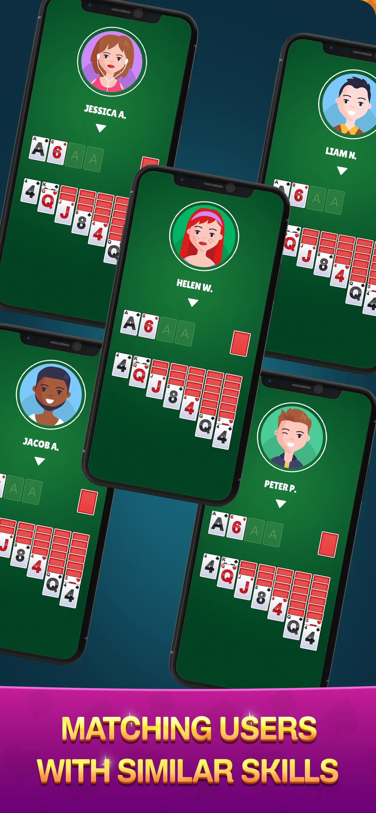 Solitaire Masters: Multiplayer | Indus Appstore | Screenshot