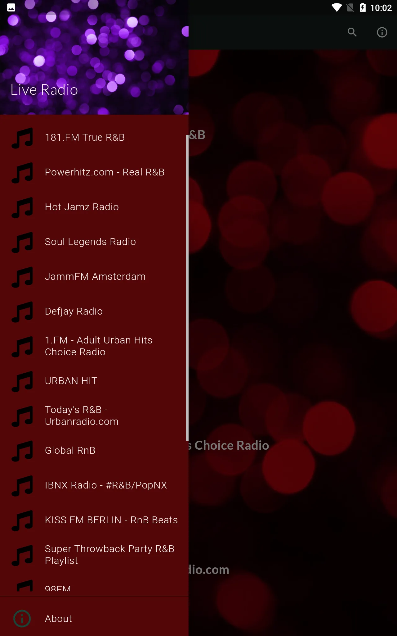 Online RnB Radio | Indus Appstore | Screenshot