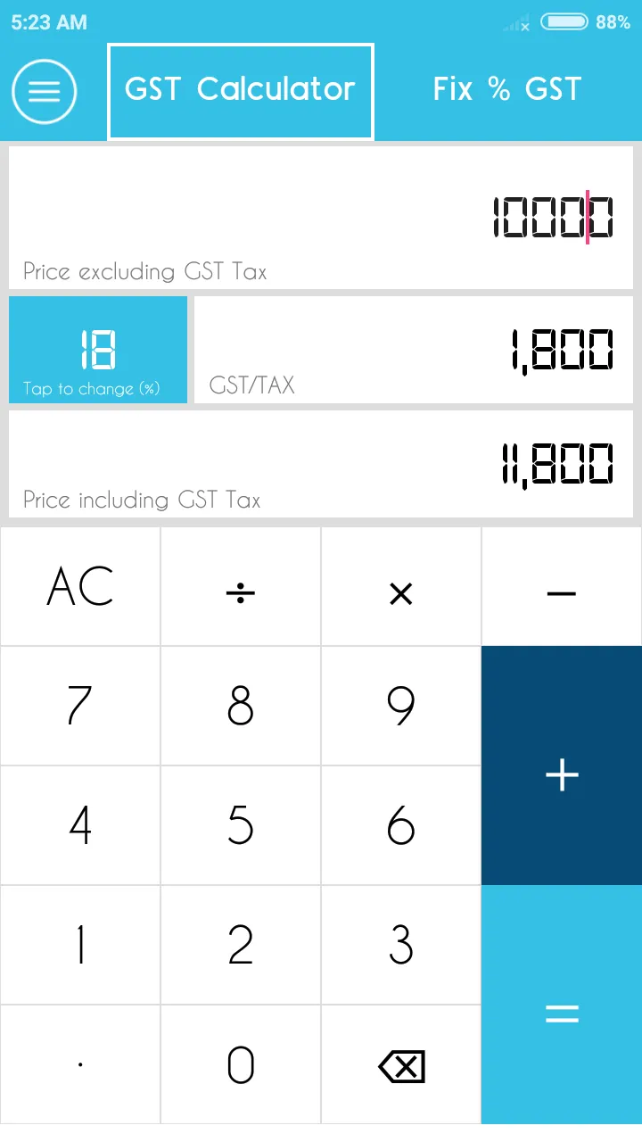 GST Calculator Tax | Indus Appstore | Screenshot