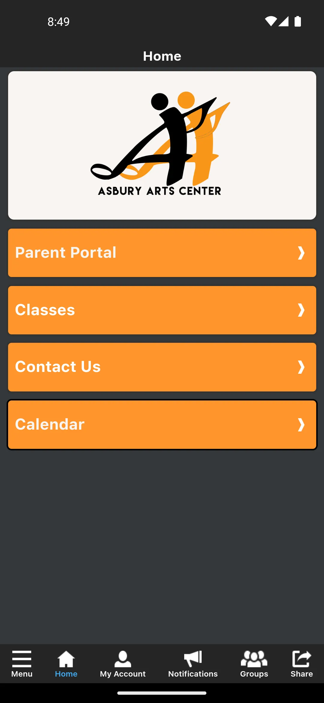 Asbury Arts Center | Indus Appstore | Screenshot