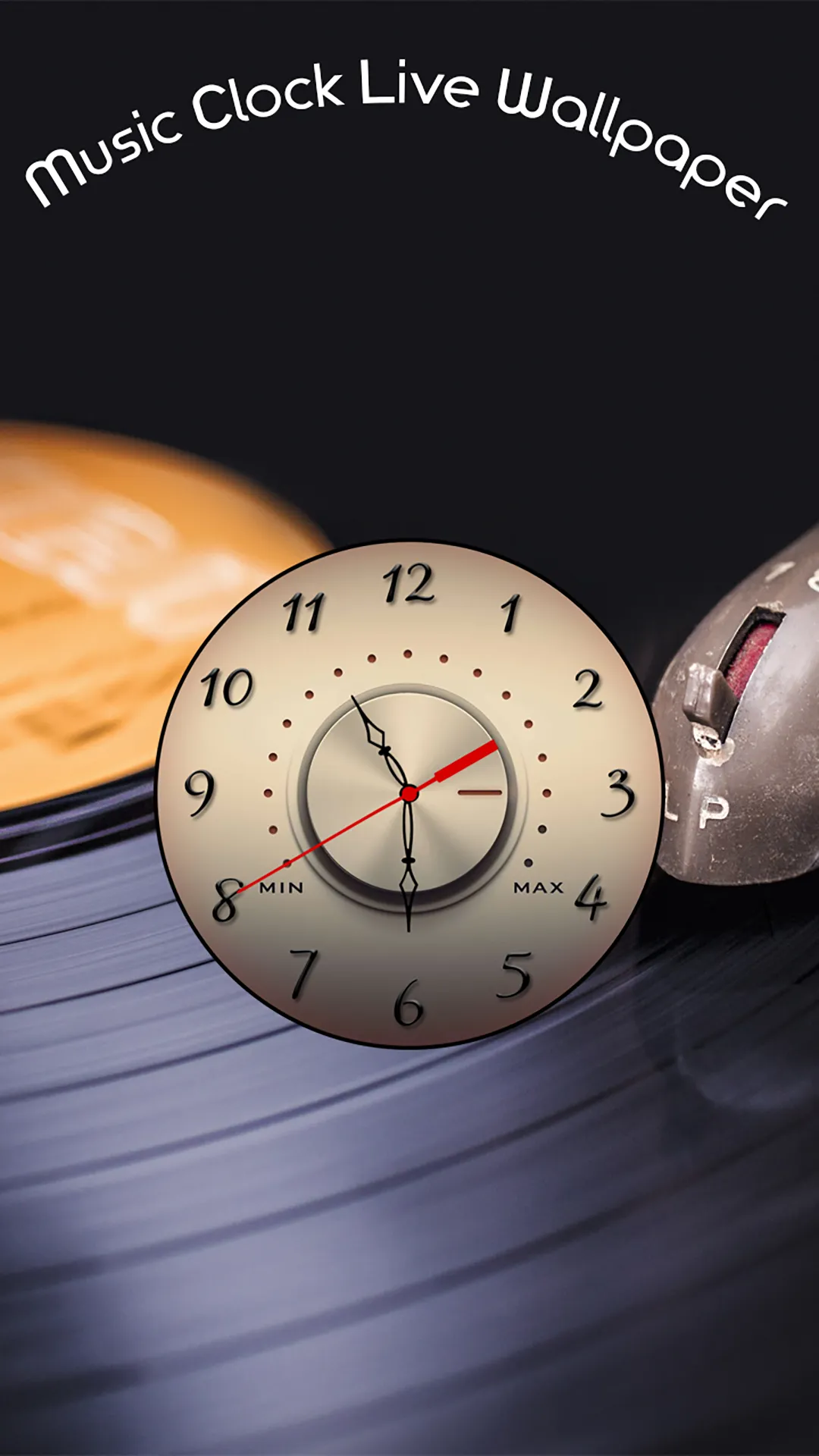 Music Clock Live Wallpaper | Indus Appstore | Screenshot