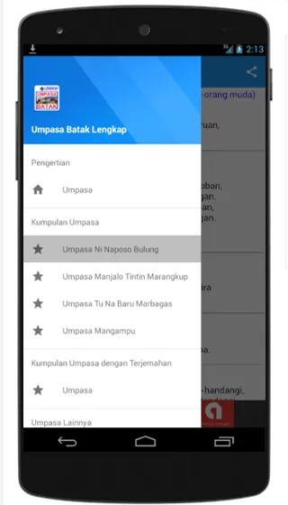 Umpasa Batak Toba Lengkap | Indus Appstore | Screenshot