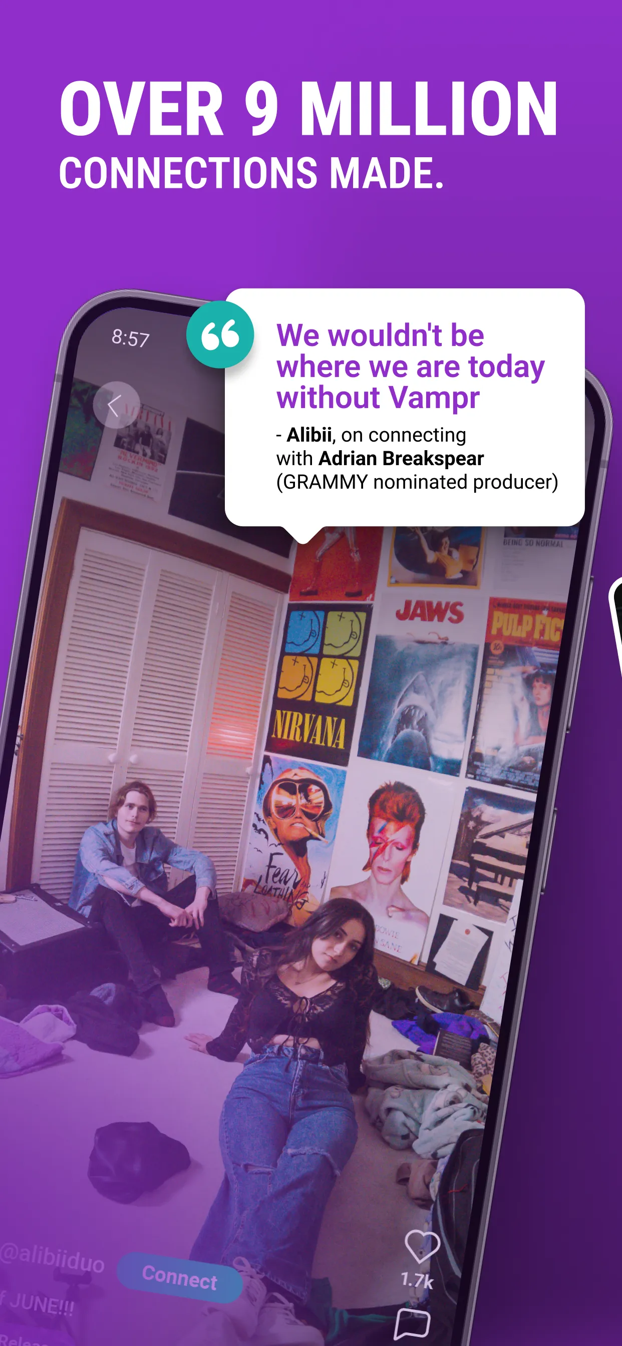 Music Network & Jobs | Vampr | Indus Appstore | Screenshot