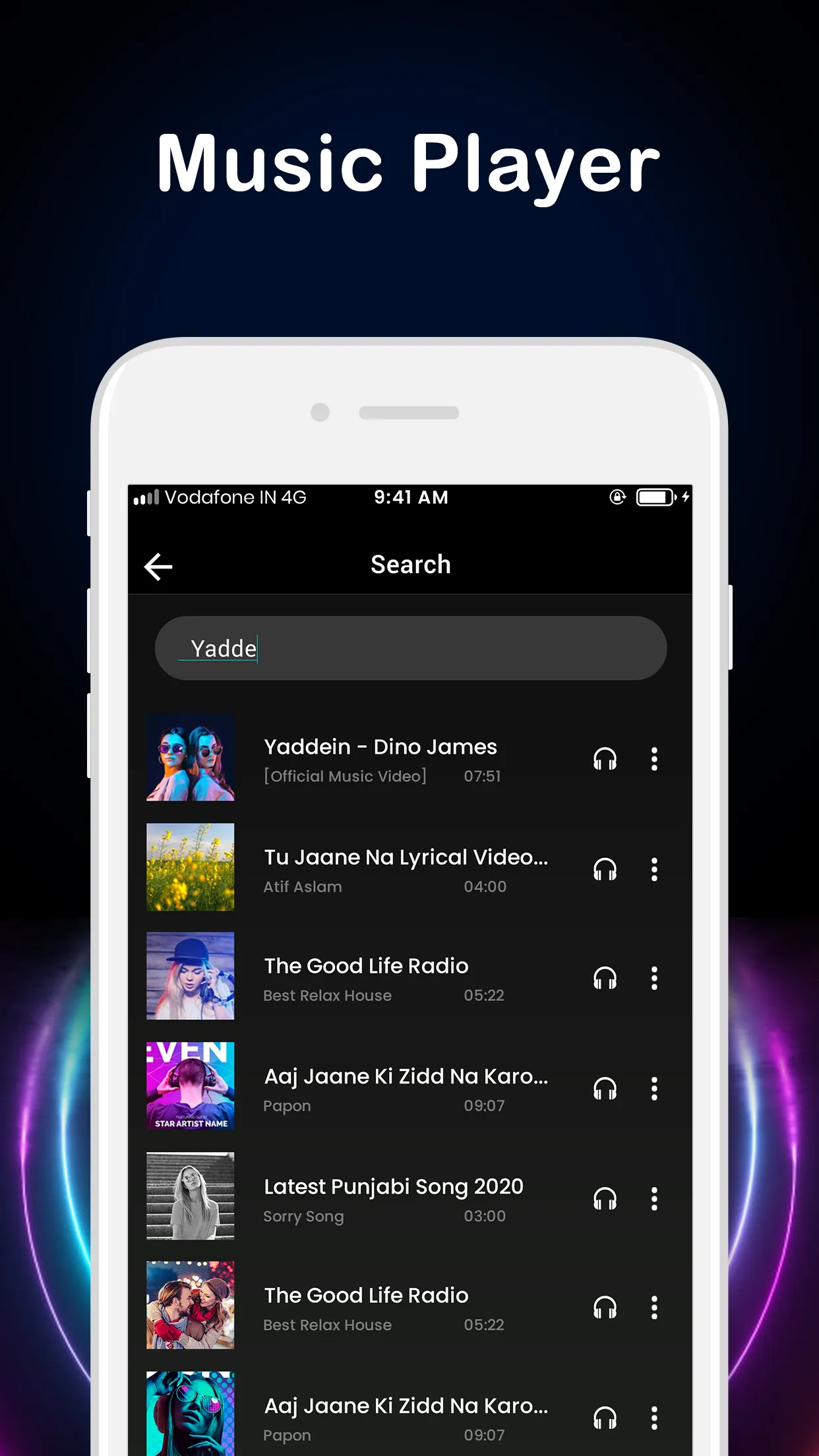 Online Music Player | Indus Appstore | Screenshot