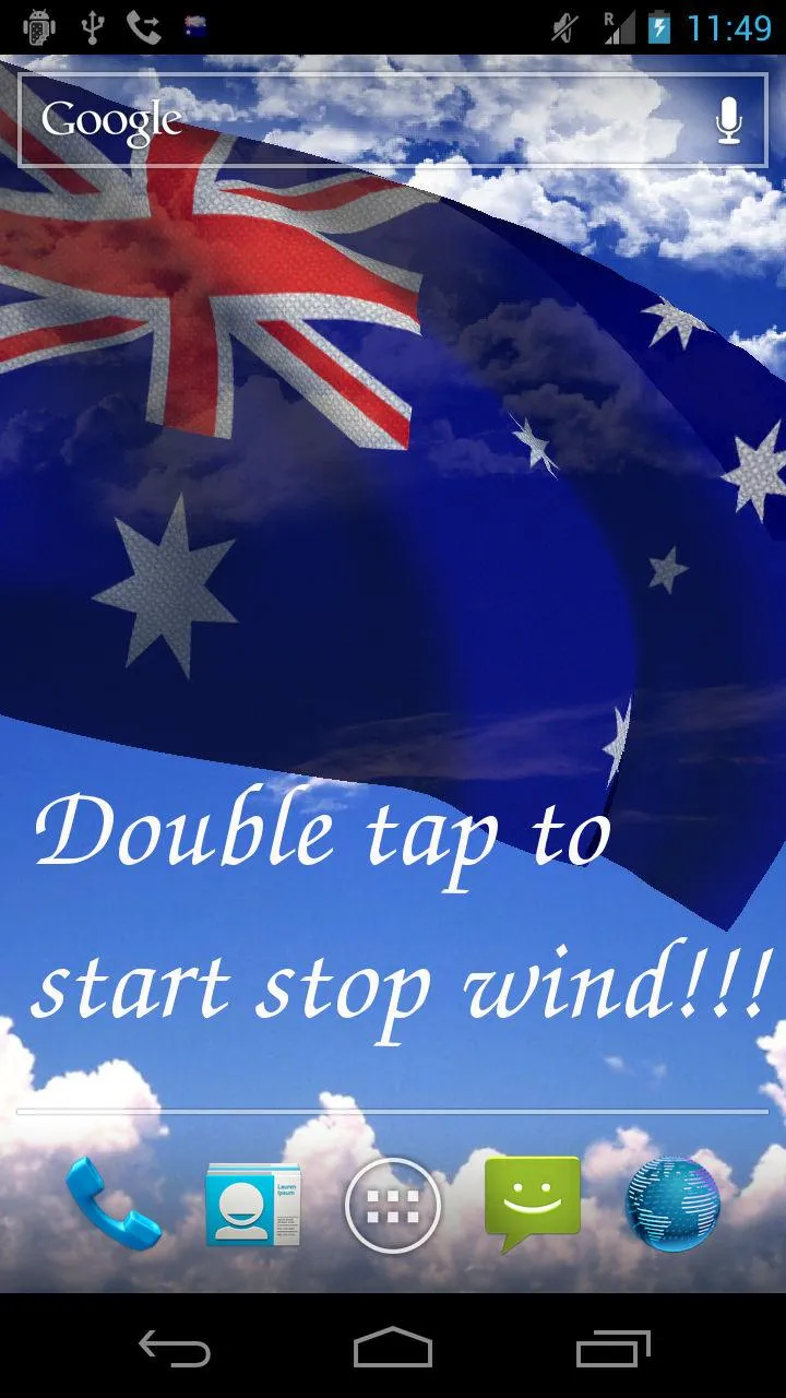 Australia Flag Live Wallpaper | Indus Appstore | Screenshot