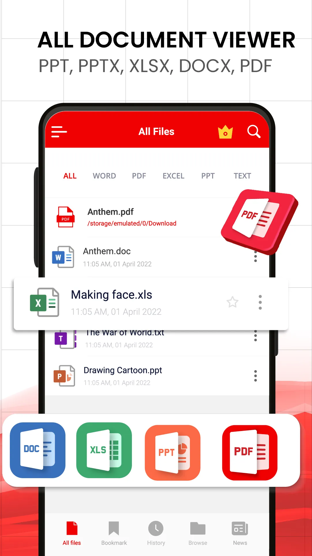 PDF Reader: Ebook PDFs Reader | Indus Appstore | Screenshot
