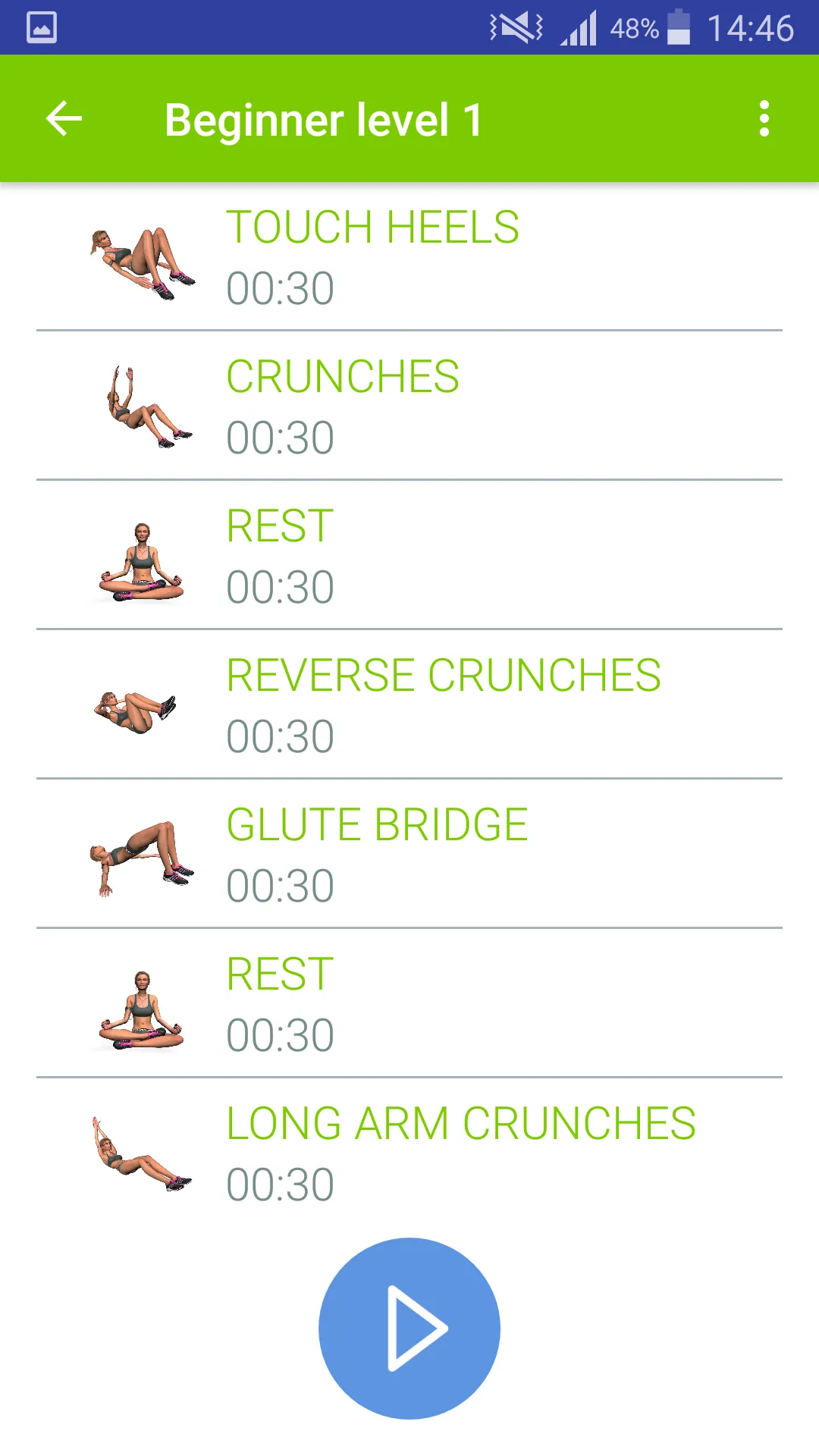 7 min Abs Workout Challenge | Indus Appstore | Screenshot