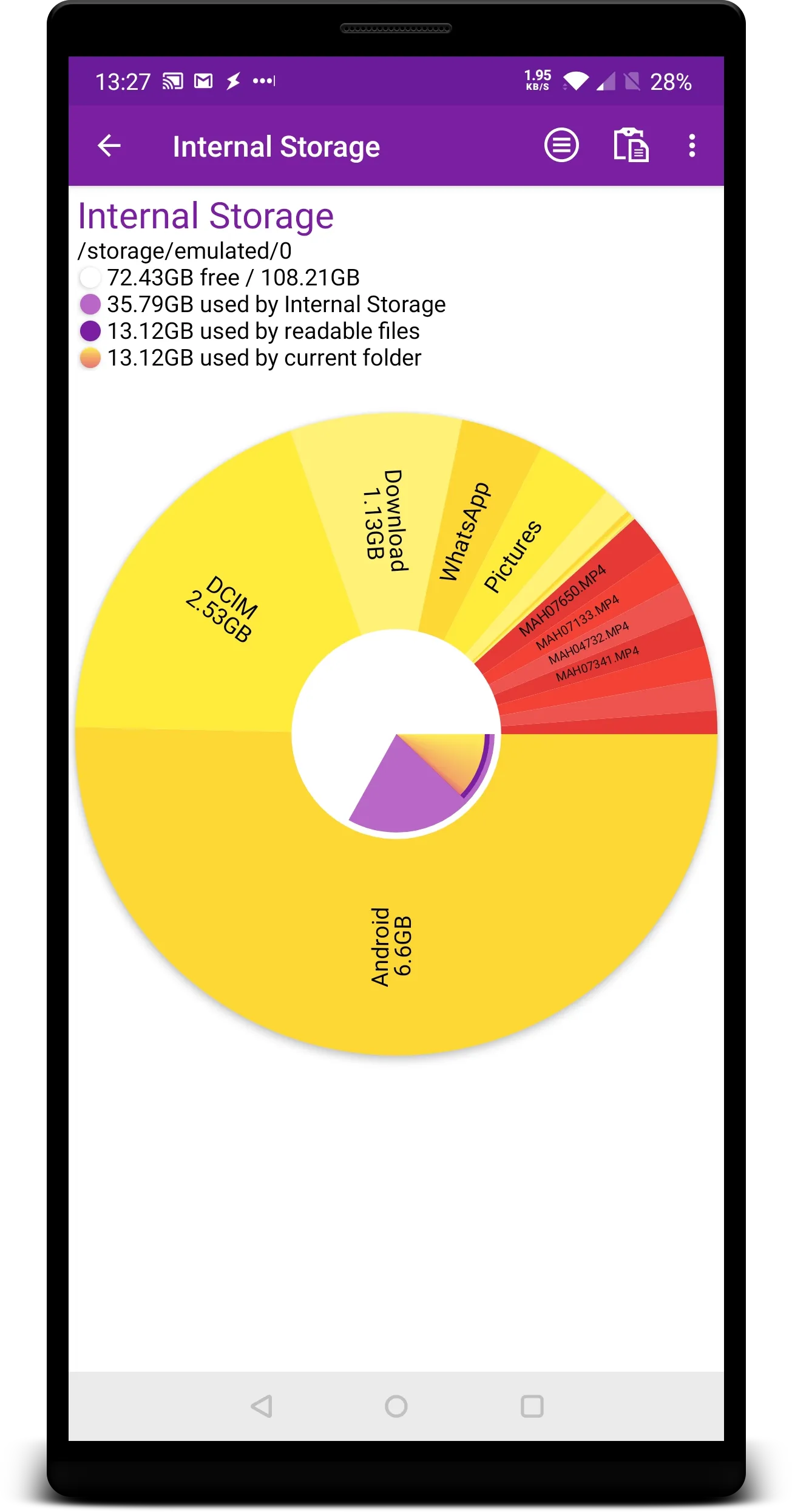 Storage Analyzer | Indus Appstore | Screenshot