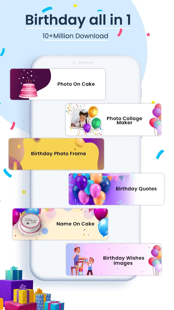 Happy Birthday songs & wishes | Indus Appstore | Screenshot