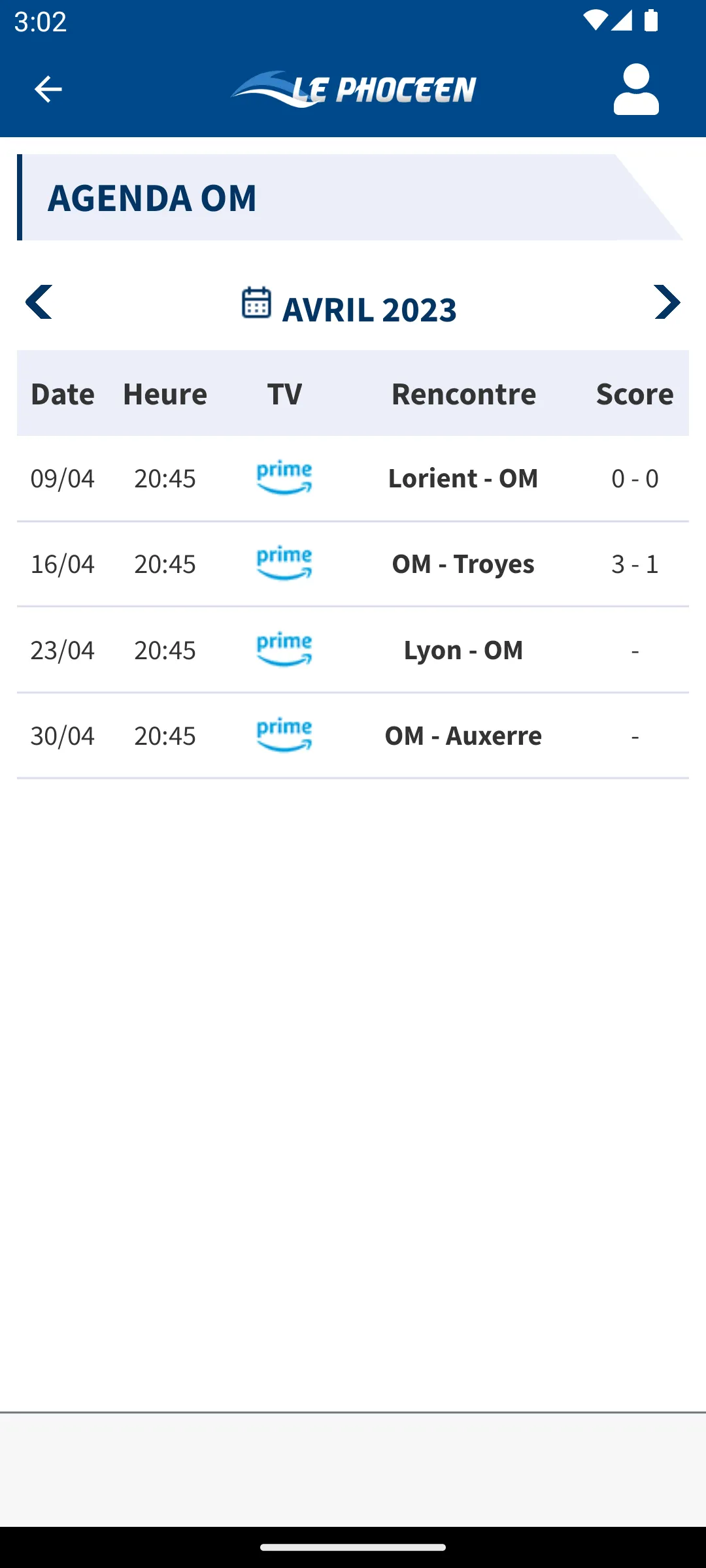 LePhoceen.fr : Actu OM 24h/24 | Indus Appstore | Screenshot