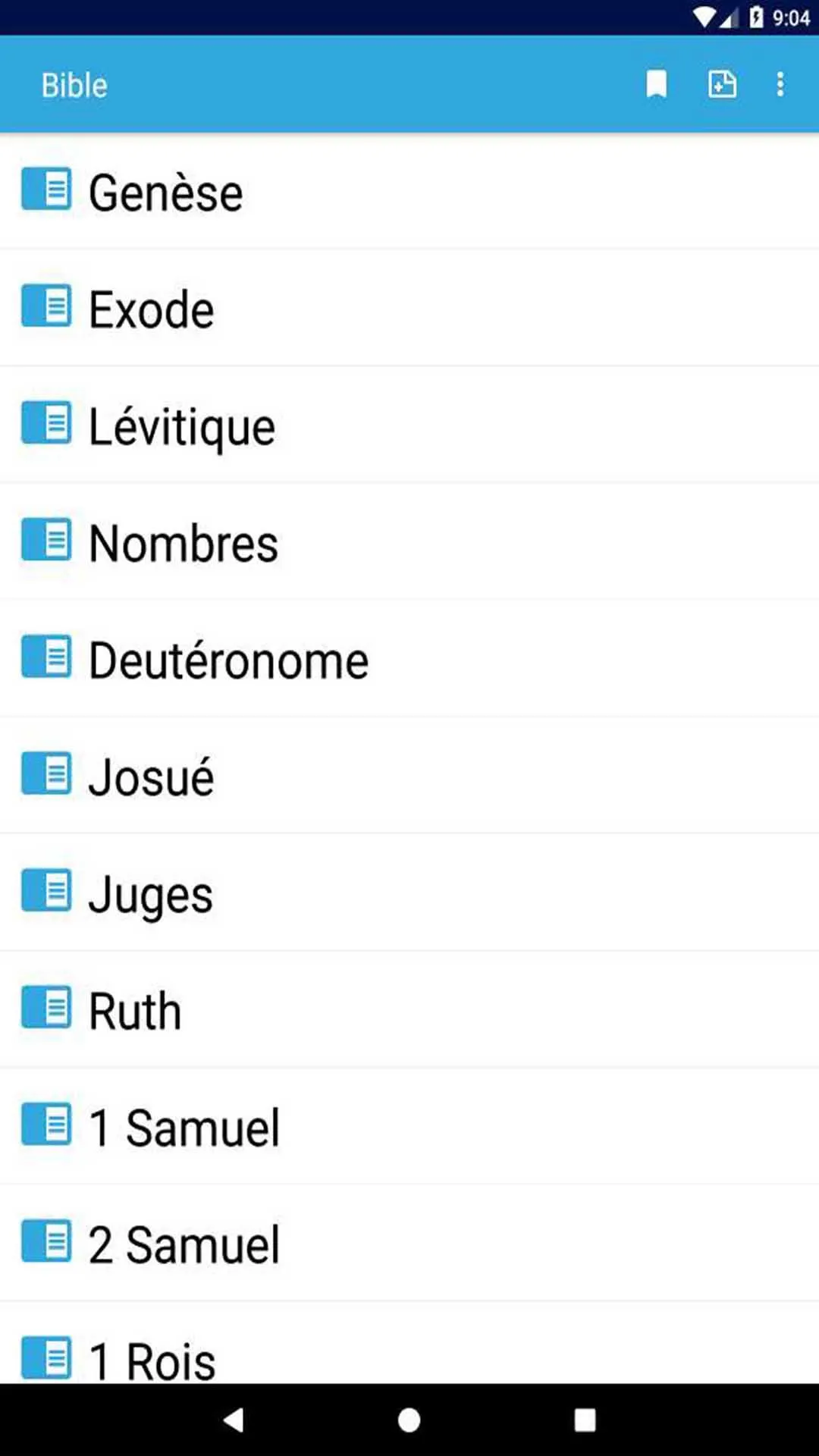 Bible en français | Indus Appstore | Screenshot