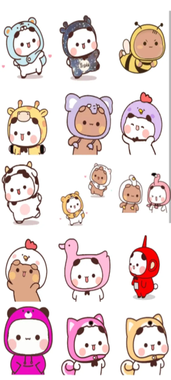 Animated Cute Bears Stickers | Indus Appstore | Screenshot