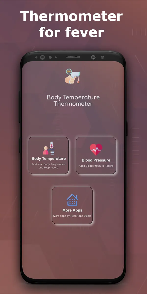 Thermometer For Fever Diary | Indus Appstore | Screenshot