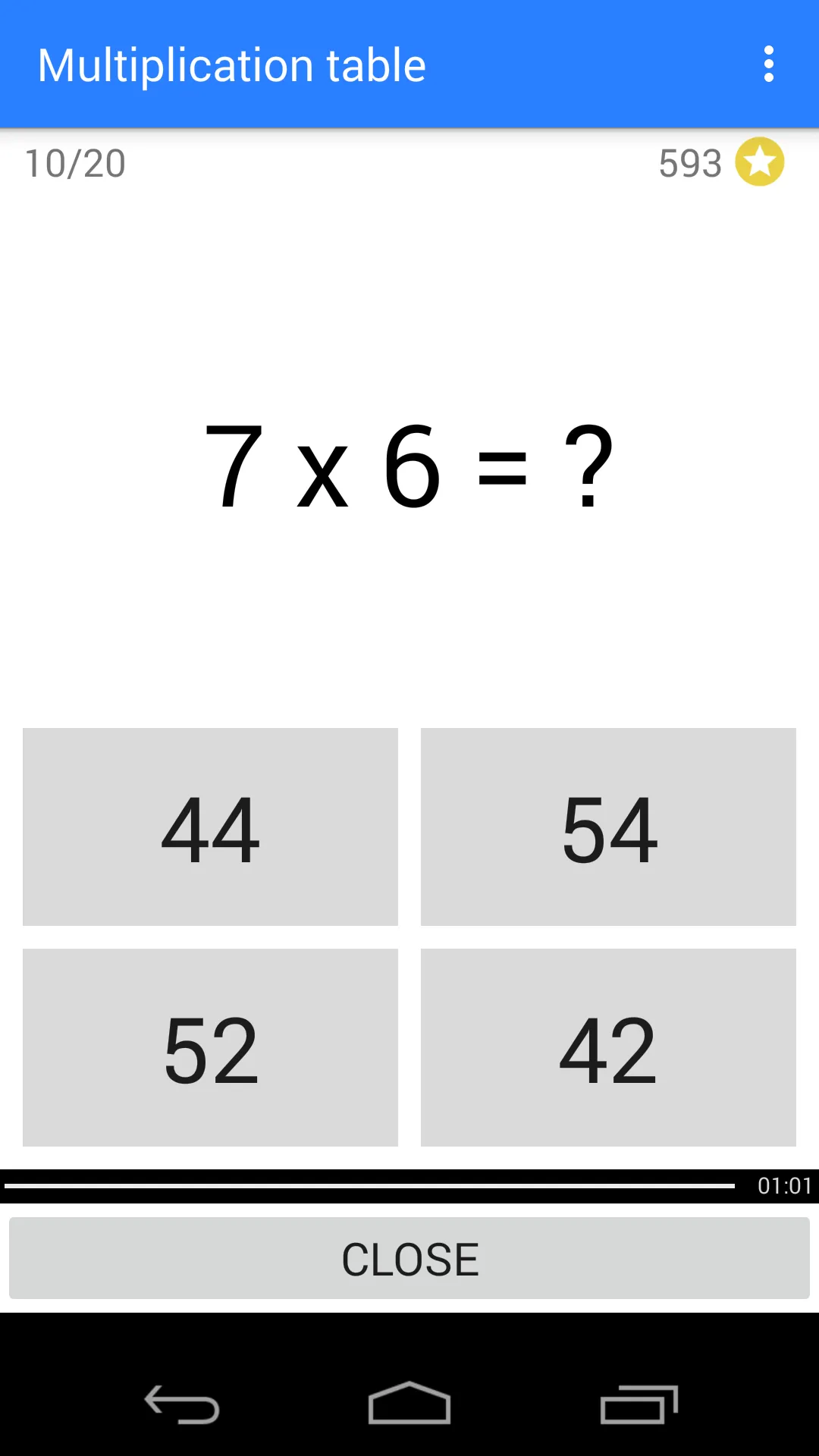 Learn Multiplication Table | Indus Appstore | Screenshot