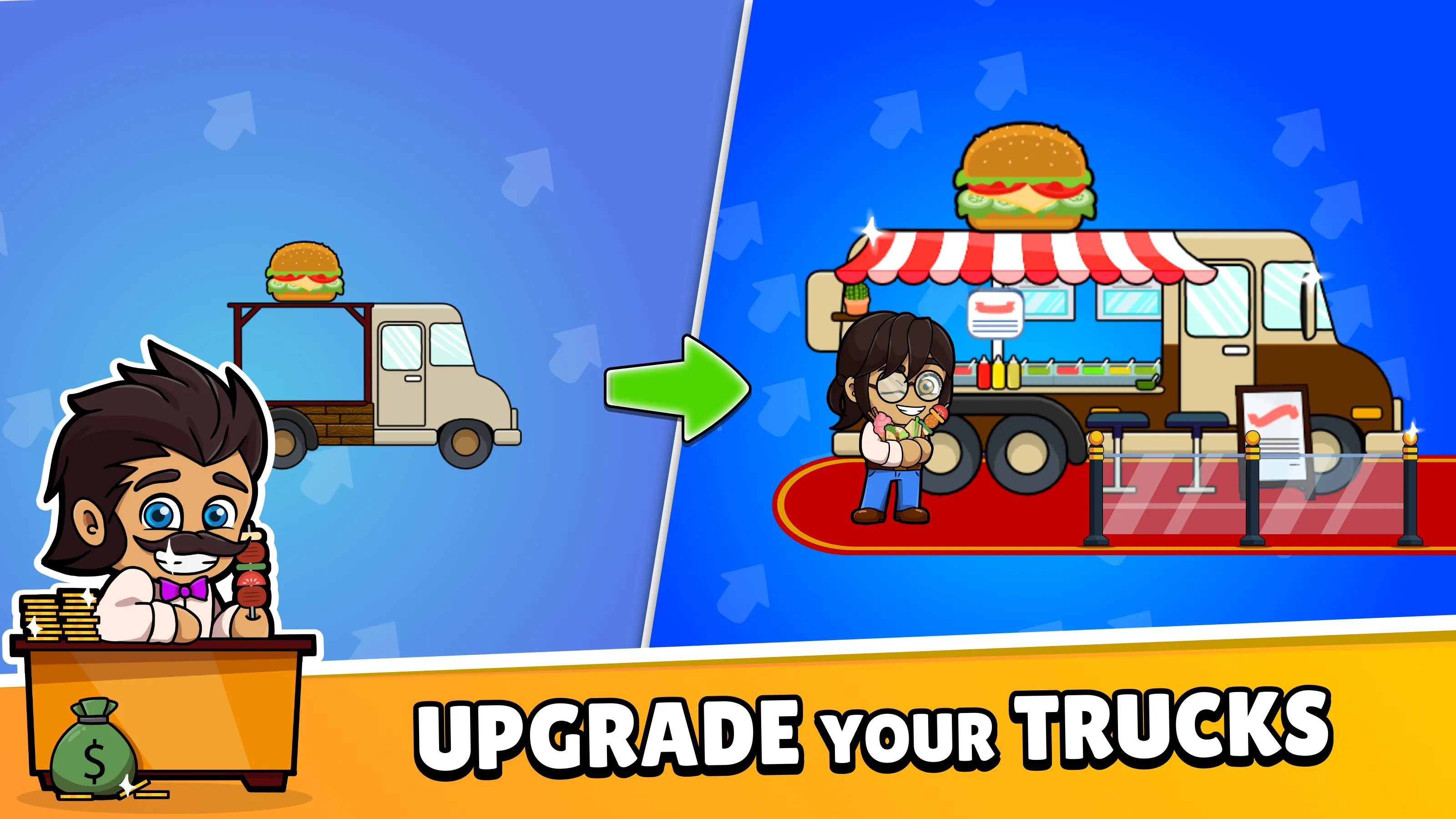 Idle Foodie: Empire Tycoon | Indus Appstore | Screenshot