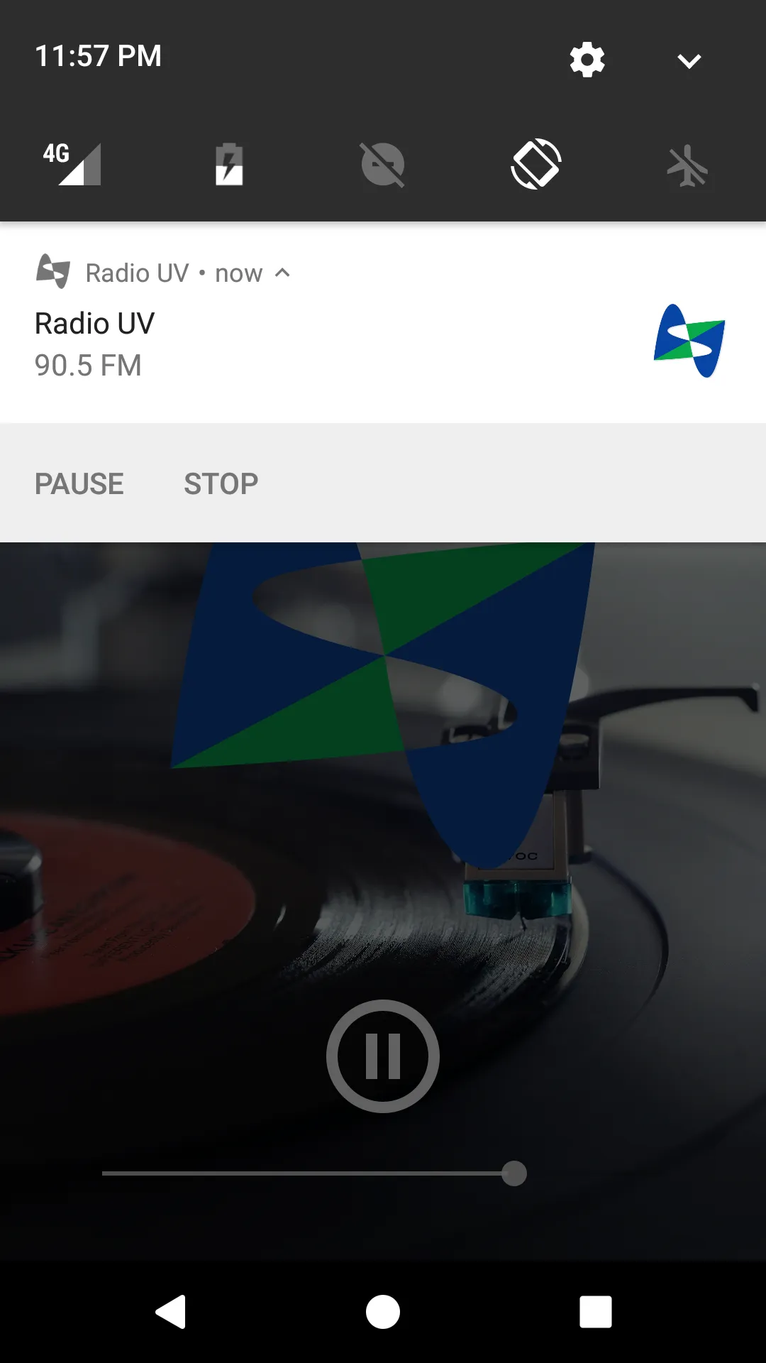 Radio UV | Indus Appstore | Screenshot