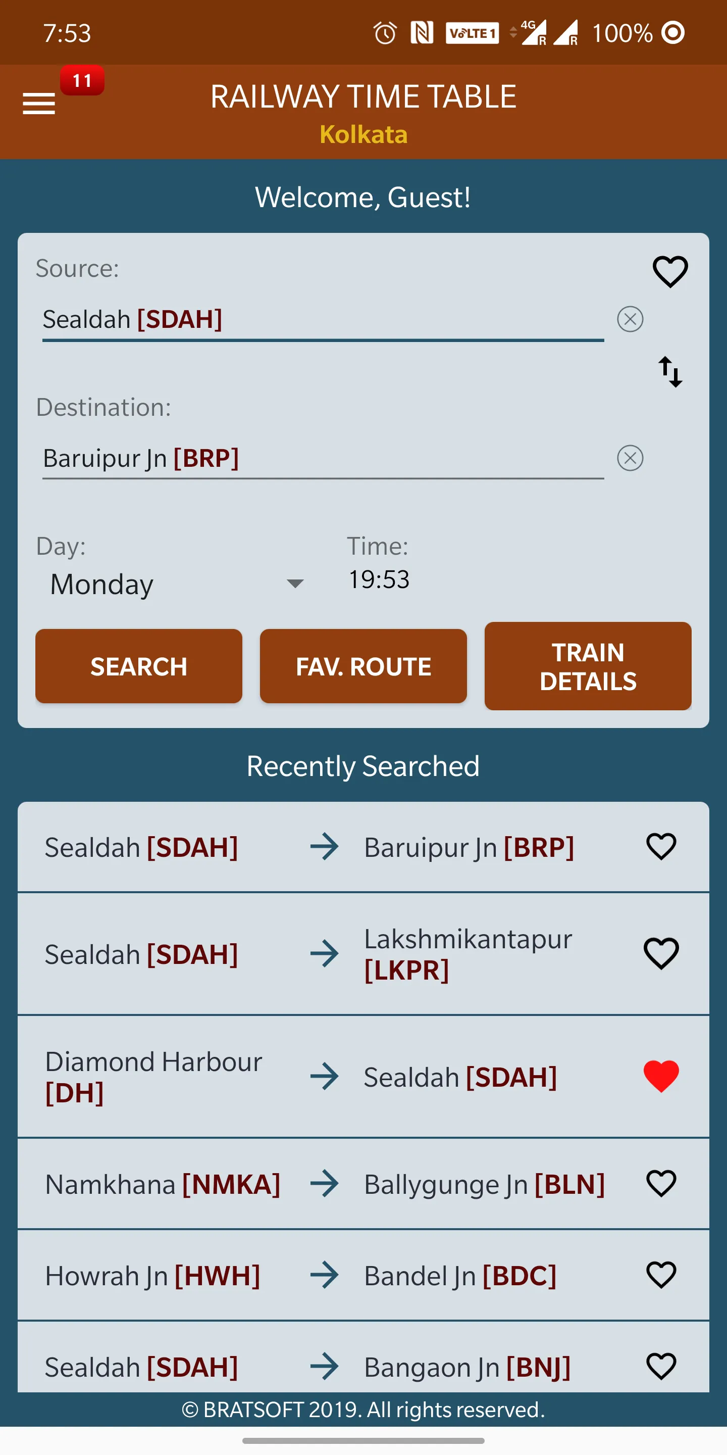 RTT Kolkata: Offline Rail Time | Indus Appstore | Screenshot