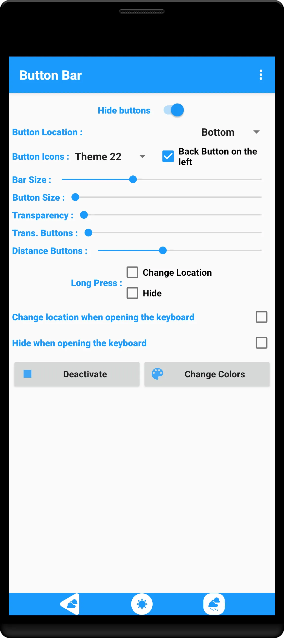 Button Bar | Indus Appstore | Screenshot