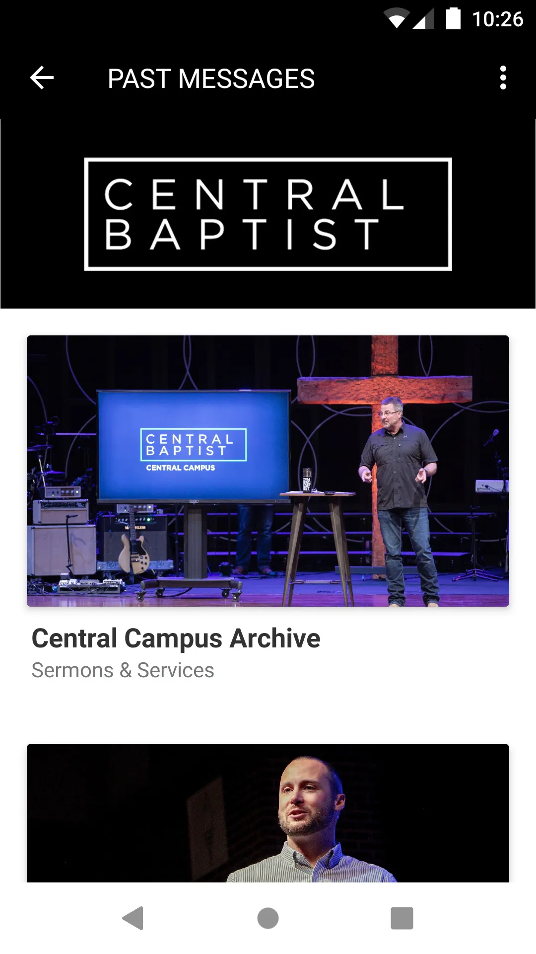 Central Baptist-Jonesboro | Indus Appstore | Screenshot