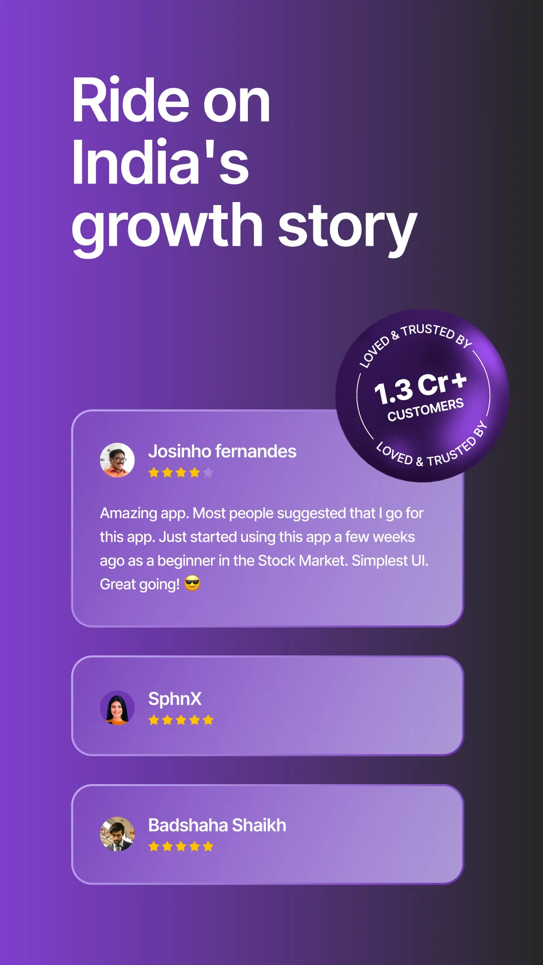 Upstox- Stocks & Demat Account | Indus Appstore | Screenshot