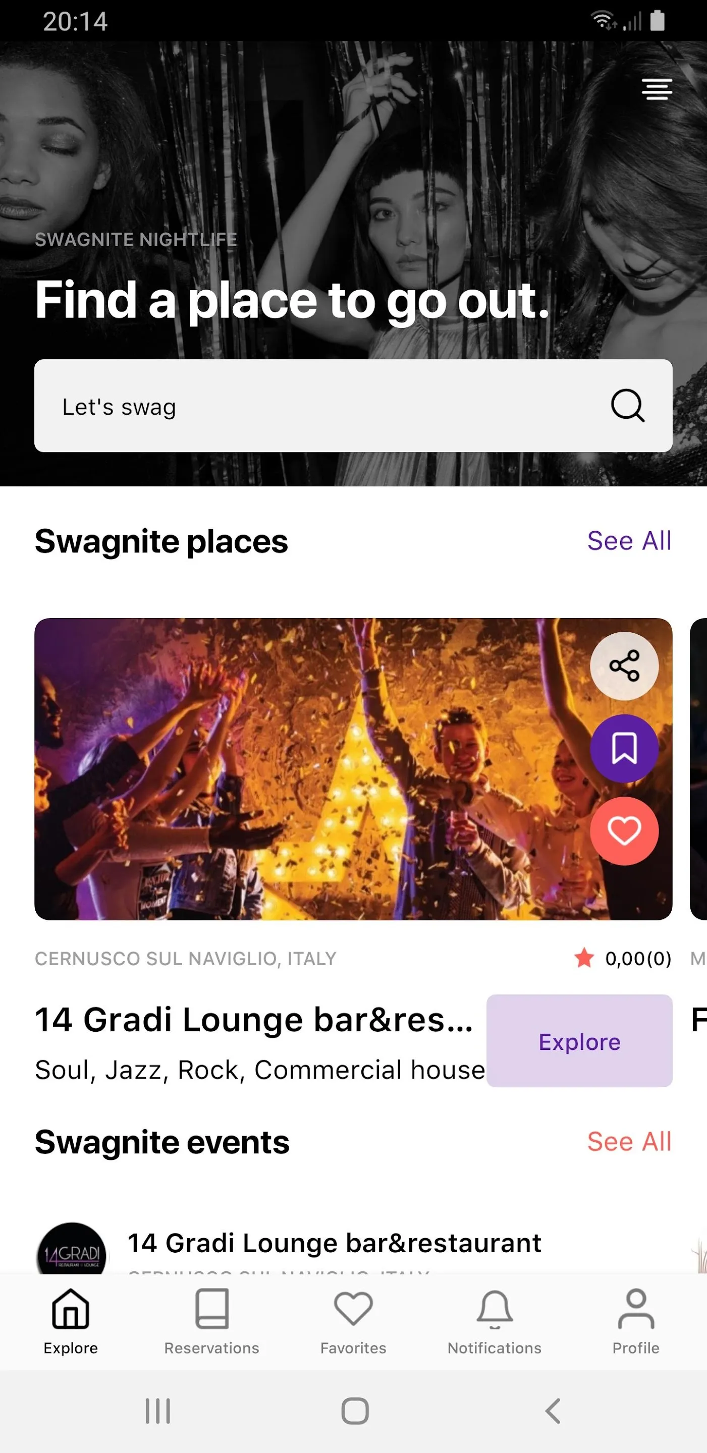 Swagnite | Indus Appstore | Screenshot