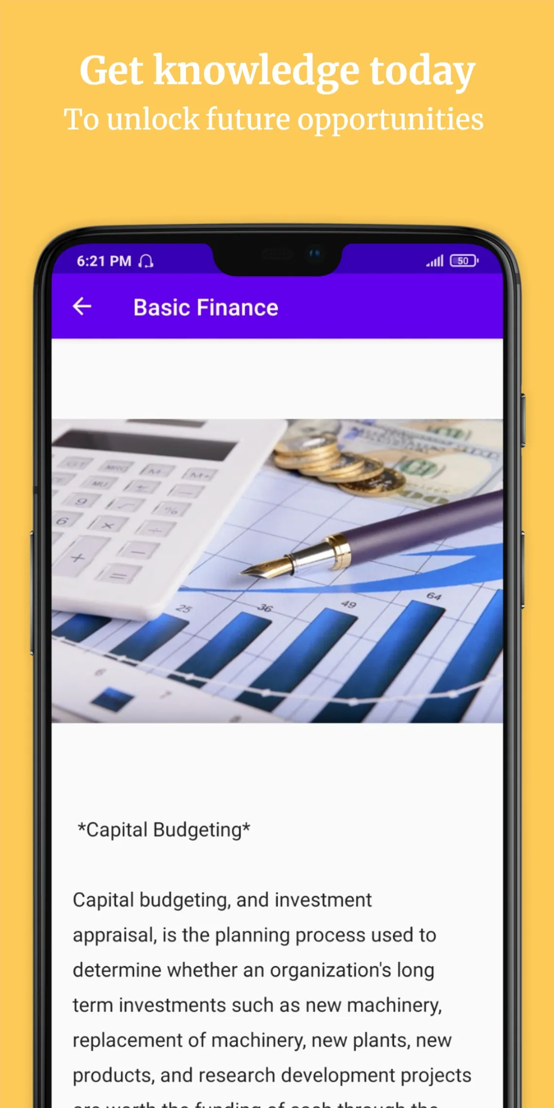 Basic Finance | Indus Appstore | Screenshot