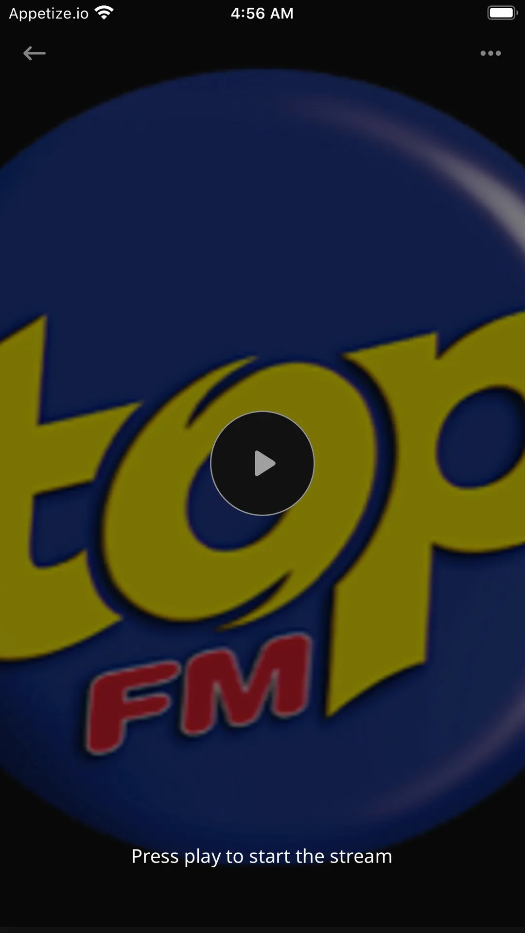 Top Fm Mauritius | Indus Appstore | Screenshot