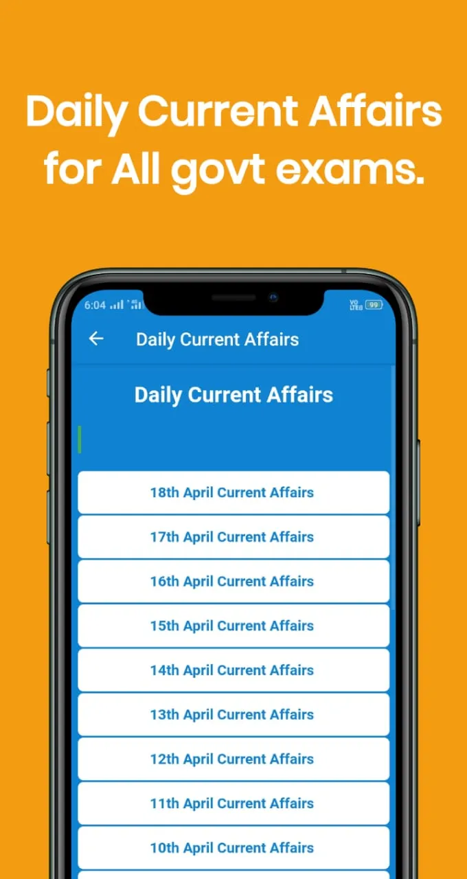 Daily Current Affair Quiz 2023 | Indus Appstore | Screenshot