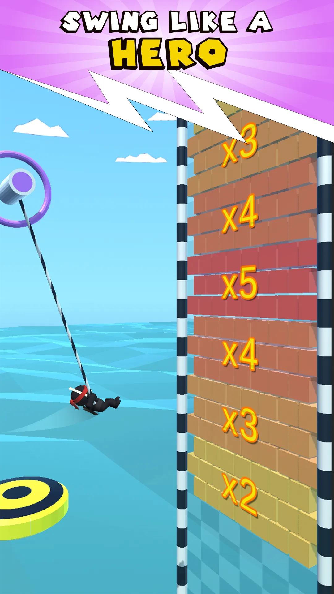 Rope Swing 3D | Indus Appstore | Screenshot