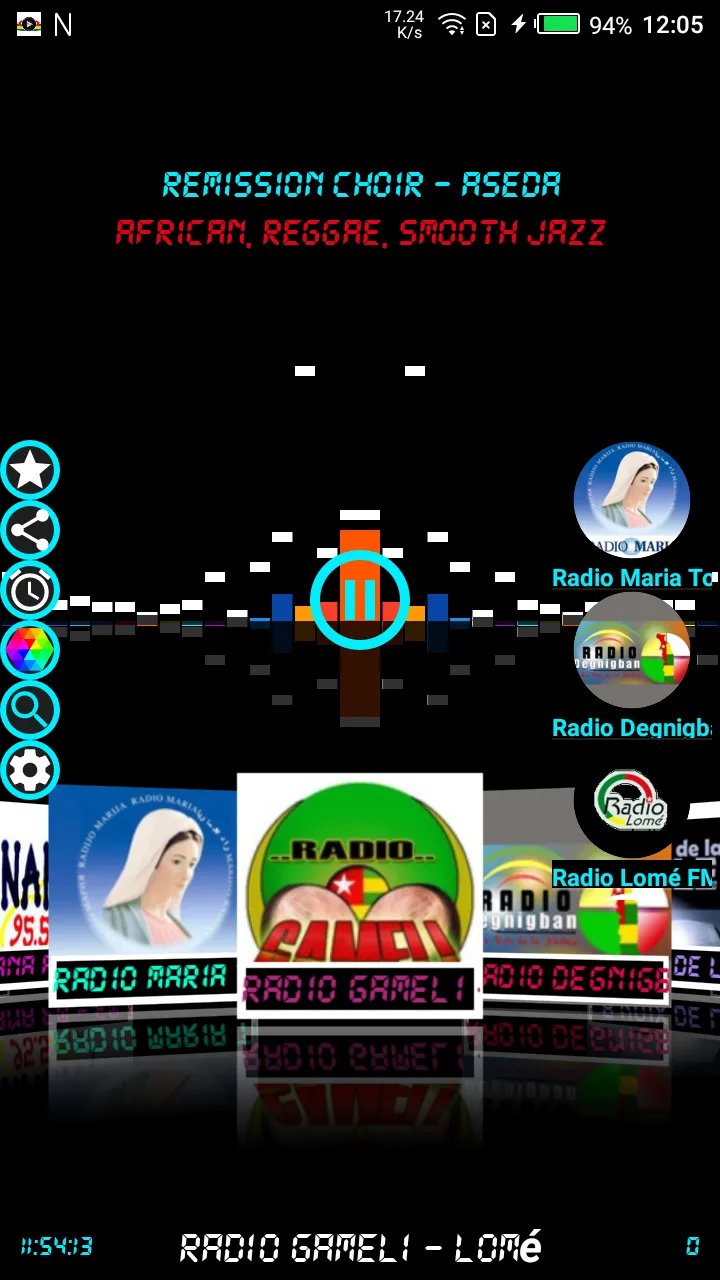 Stations de radio FM Togo | Indus Appstore | Screenshot